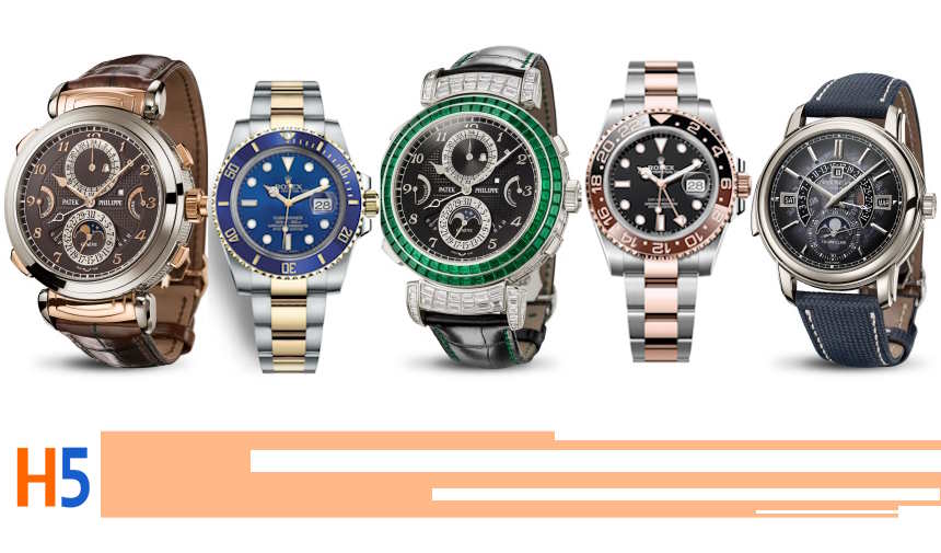 en iyi saat markaları listesi, en pahalı kol saati hangisi, saatte hangi marka daha iyi