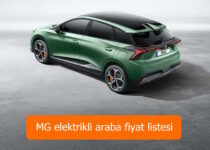 MG elektrikli araba fiyat listesi, MG elektrikli araba fiyatları, MG elektrikli araç fiyatları